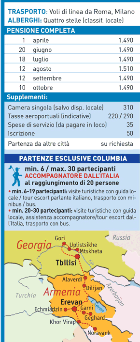 tabella prezzi