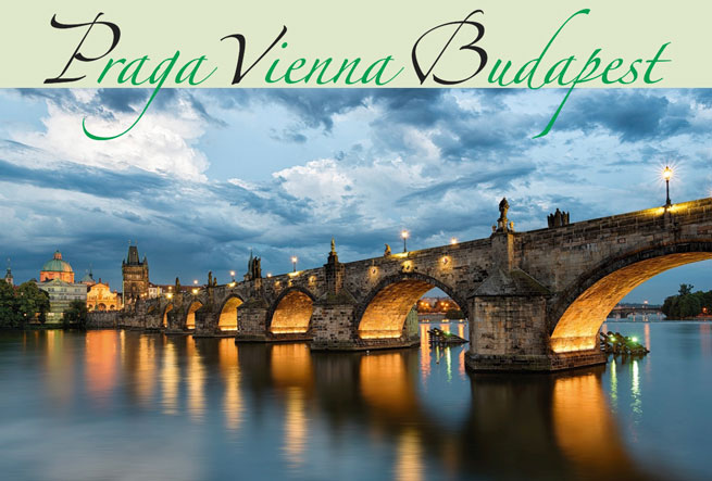 Praga, Vienna e Budapest