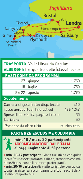 tabella prezzi